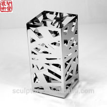 2016 New Art Potiche Stainless Steel Modern Abstract Flower Vase Home Decoration